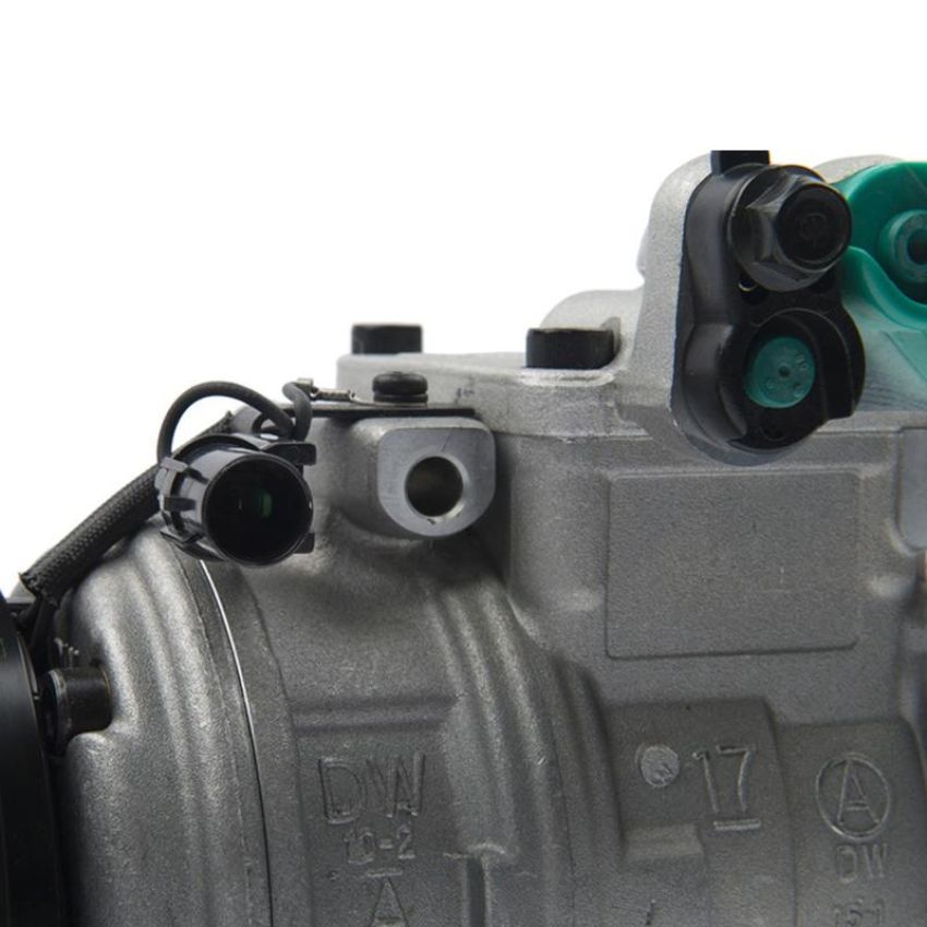 MANDO 10A1066 New OE AC Compressor w/ Clutch & Pre-filled Oil, Direct Replacement