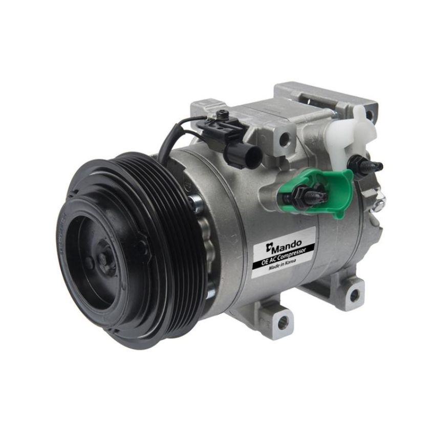 MANDO 10A1067 New OE AC Compressor w/ Clutch & Pre-filled Oil, Direct Replacement
