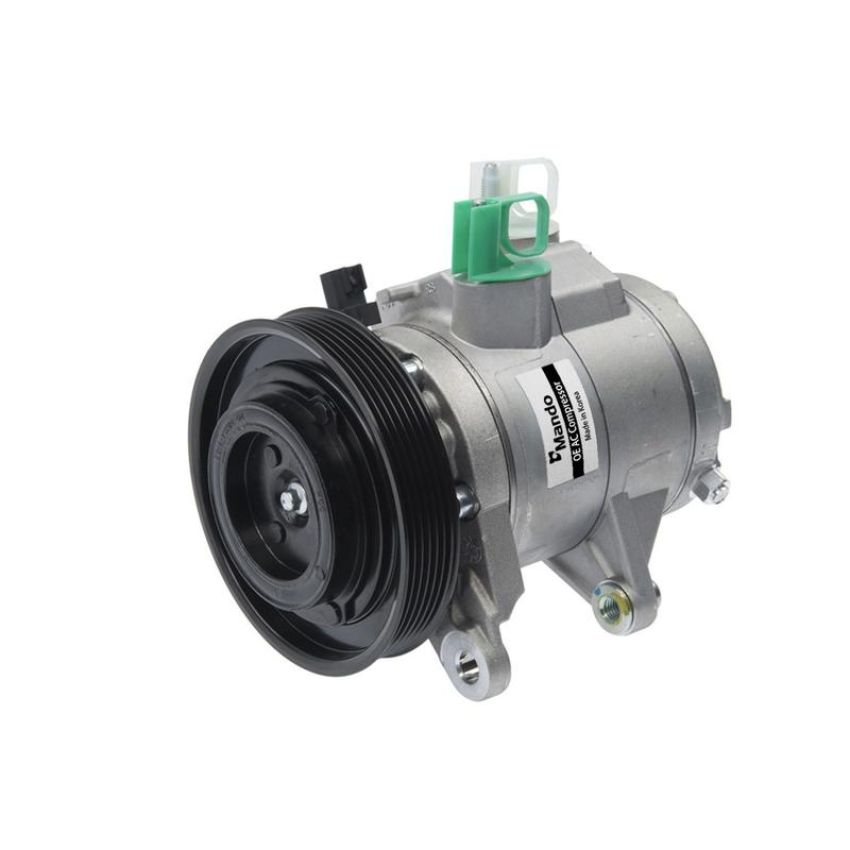 MANDO 10A1068 New OE AC Compressor w/ Clutch & Pre-filled Oil, Direct Replacement