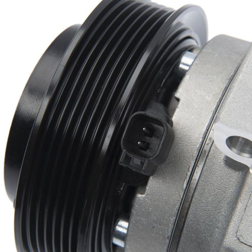 MANDO 10A1069 New OE AC Compressor w/ Clutch & Pre-filled Oil, Direct Replacement