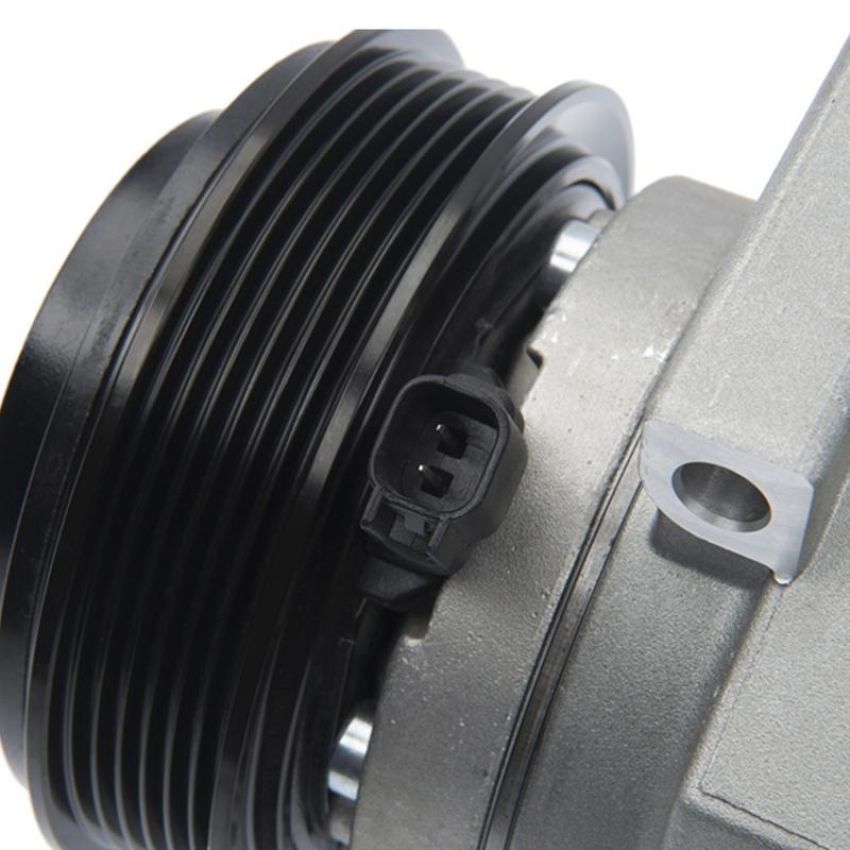 MANDO 10A1070 New OE AC Compressor w/ Clutch & Pre-filled Oil, Direct Replacement