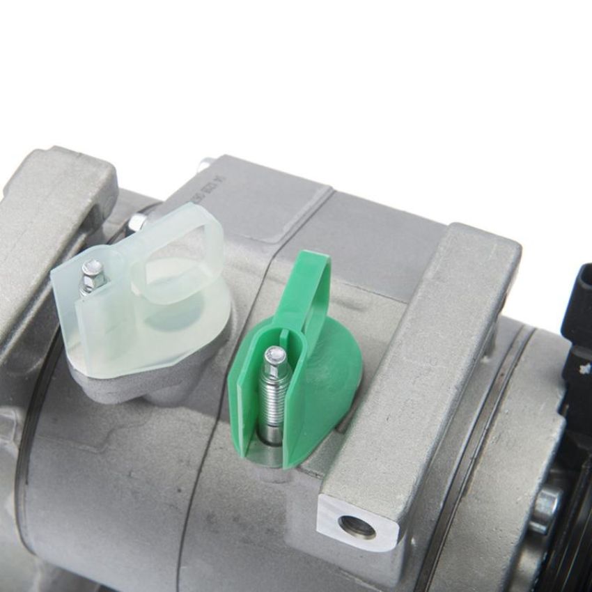 MANDO 10A1070 New OE AC Compressor w/ Clutch & Pre-filled Oil, Direct Replacement