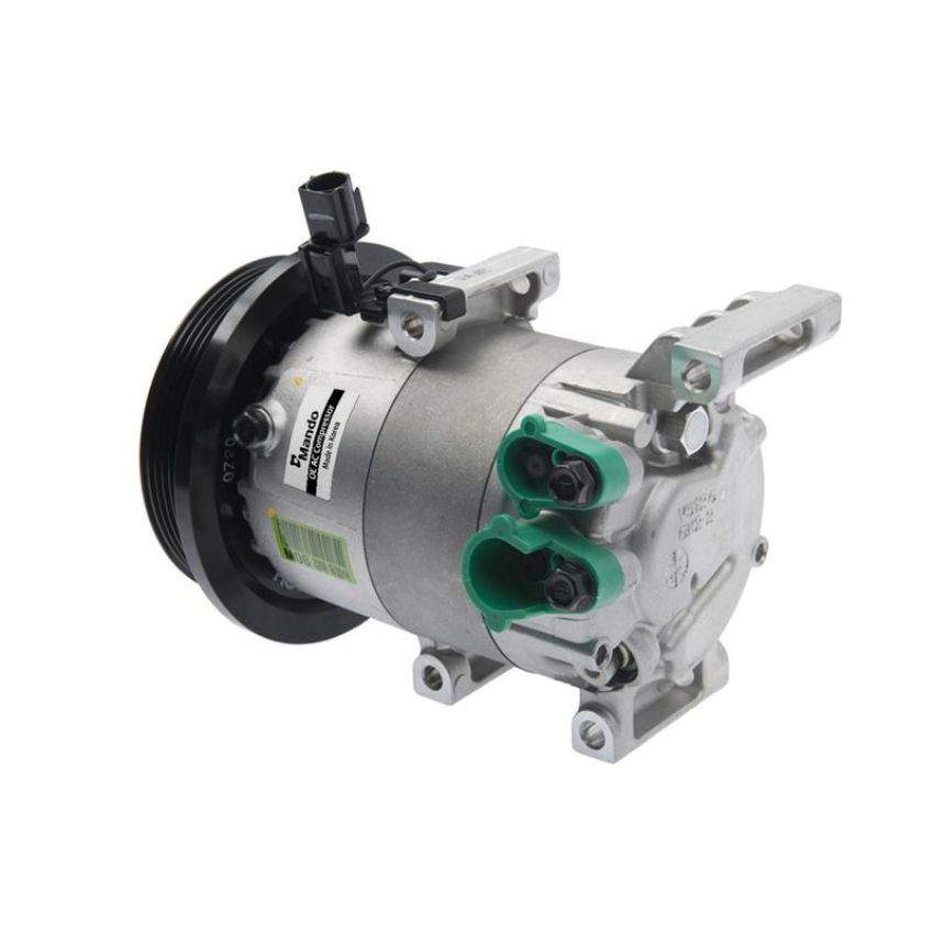 MANDO 10A1075 New OE AC Compressor w/ Clutch & Pre-filled Oil, Direct Replacement