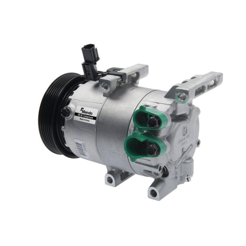 MANDO 10A1078 New OE AC Compressor w/ Clutch & Pre-filled Oil, Direct Replacement