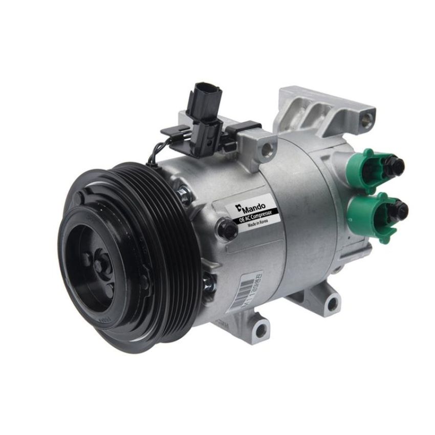 MANDO 10A1078 New OE AC Compressor w/ Clutch & Pre-filled Oil, Direct Replacement