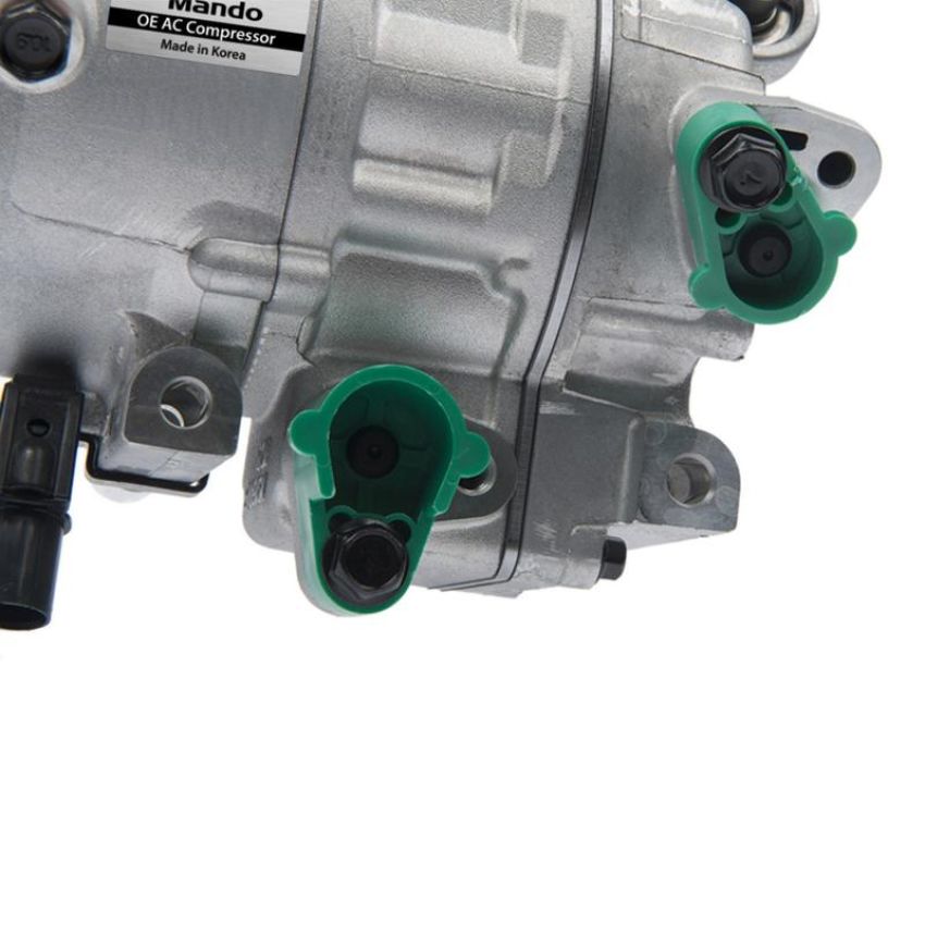MANDO 10A1081 New OE AC Compressor w/ Clutch & Pre-filled Oil, Direct Replacement
