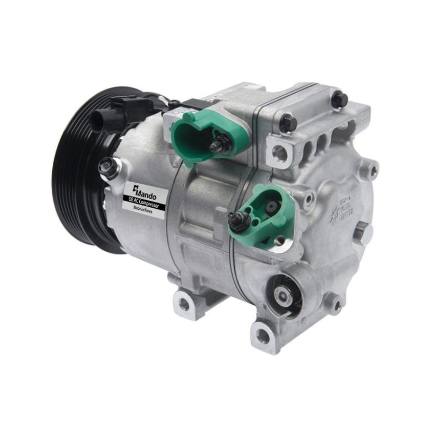 MANDO 10A1082 New OE AC Compressor w/ Clutch & Pre-filled Oil, Direct Replacement