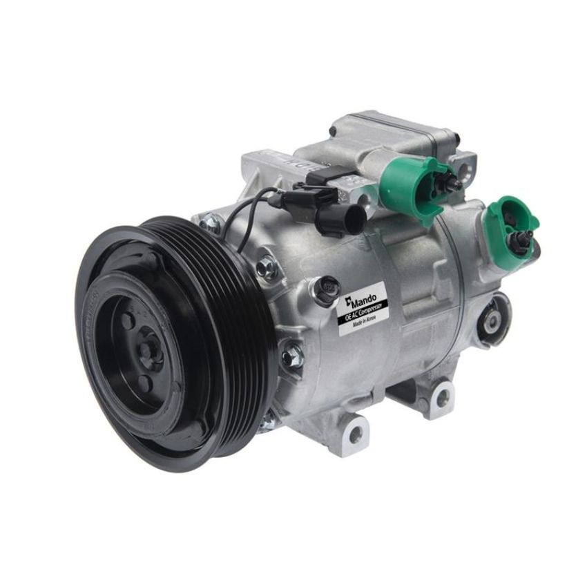 MANDO 10A1082 New OE AC Compressor w/ Clutch & Pre-filled Oil, Direct Replacement
