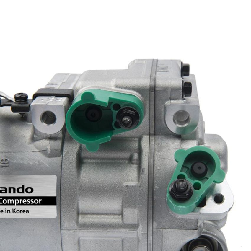 MANDO 10A1088 New OE AC Compressor w/ Clutch & Pre-filled Oil, Direct Replacement