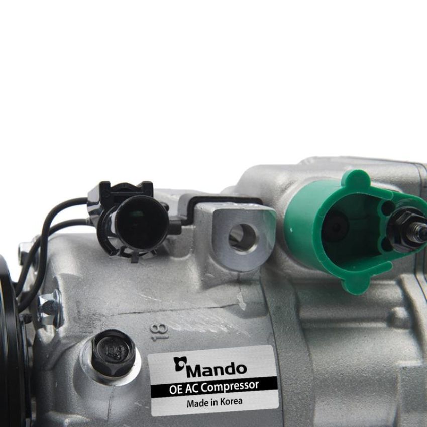 MANDO 10A1088 New OE AC Compressor w/ Clutch & Pre-filled Oil, Direct Replacement