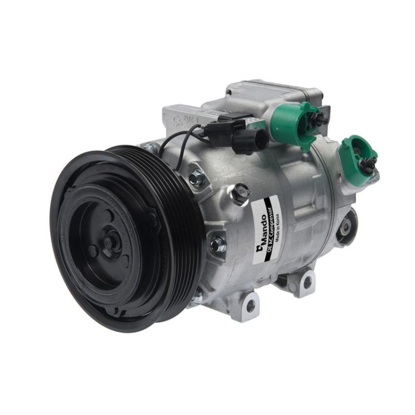 MANDO 10A1093 New OE AC Compressor w/ Clutch & Pre-filled Oil, Direct Replacement