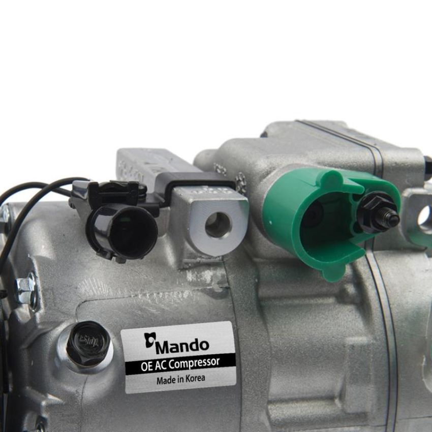 MANDO 10A1094 New OE AC Compressor w/ Clutch & Pre-filled Oil, Direct Replacement