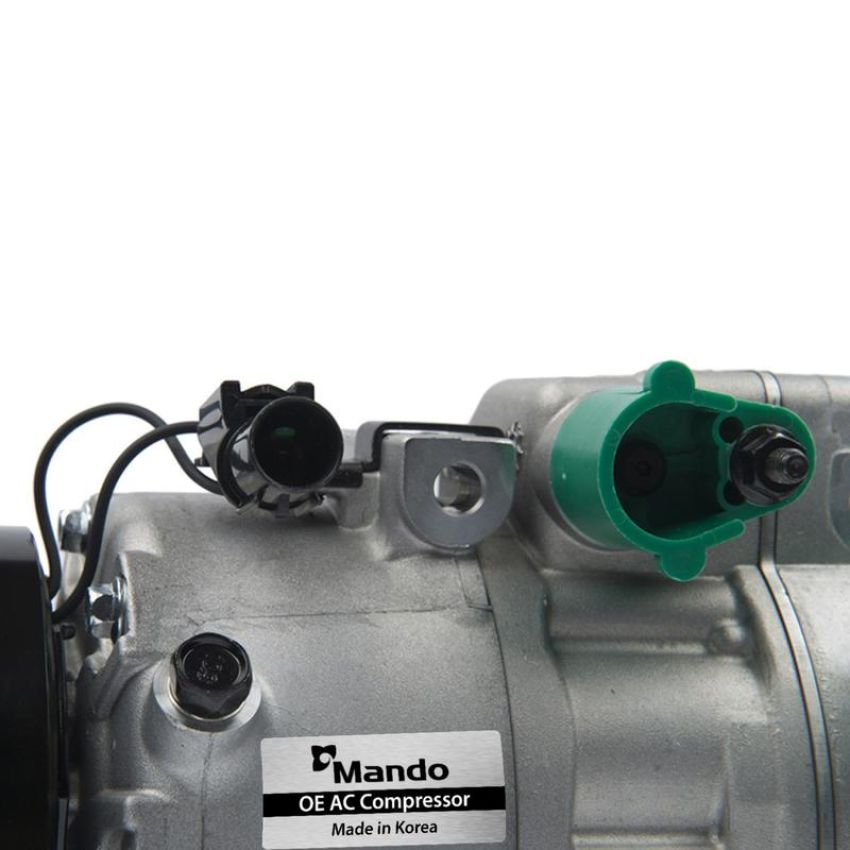 MANDO 10A1097 New OE AC Compressor w/ Clutch & Pre-filled Oil, Direct Replacement
