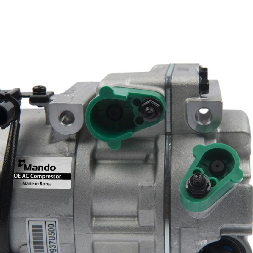 MANDO 10A1099 New OE AC Compressor w/ Clutch & Pre-filled Oil, Direct Replacement