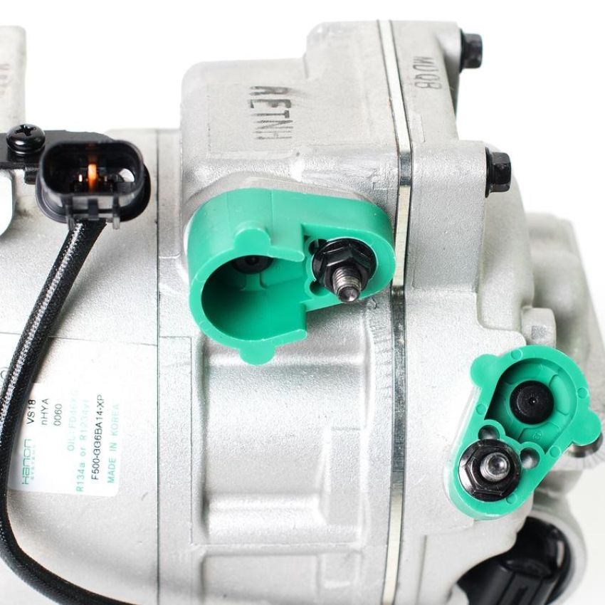 MANDO 10A1103 New OE AC Compressor w/ Clutch & Pre-filled Oil, Direct Replacement
