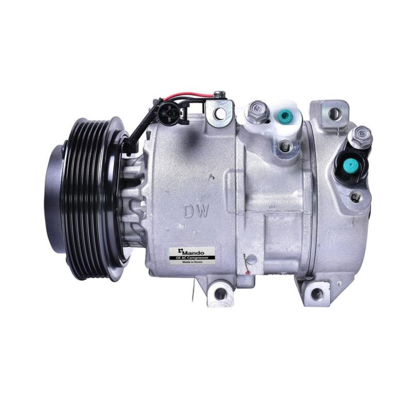 MANDO 10A1390 New OE AC Compressor w/ Clutch & Pre-filled Oil, Direct Replacement