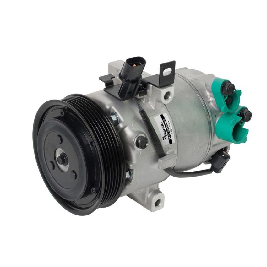 MANDO 10A1399 New OE AC Compressor w/ Clutch & Pre-filled Oil, Direct Replacement