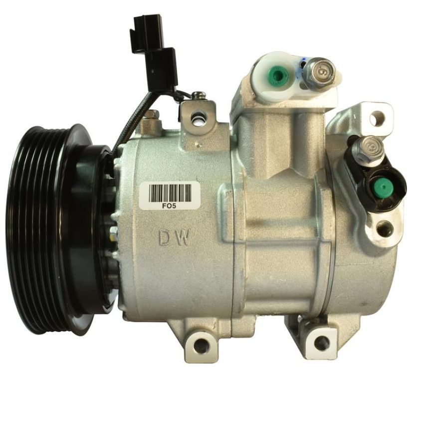 MANDO 10A1402 New OE AC Compressor w/ Clutch & Pre-filled Oil, Direct Replacement