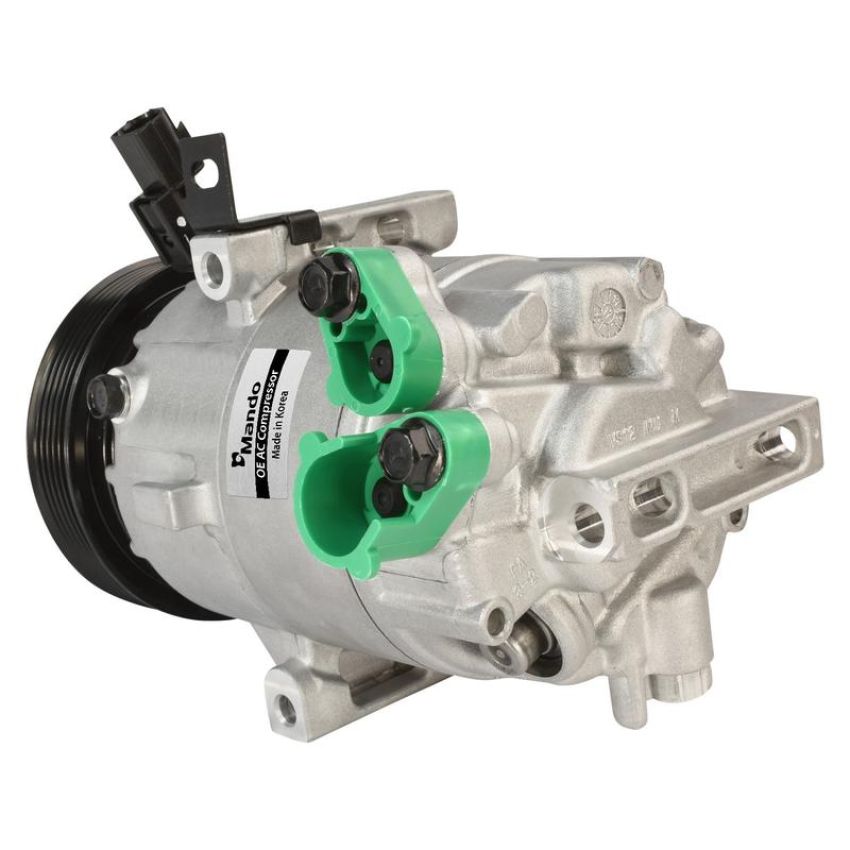 MANDO 10A1416 New OE AC Compressor w/ Clutch & Pre-filled Oil, Direct Replacement