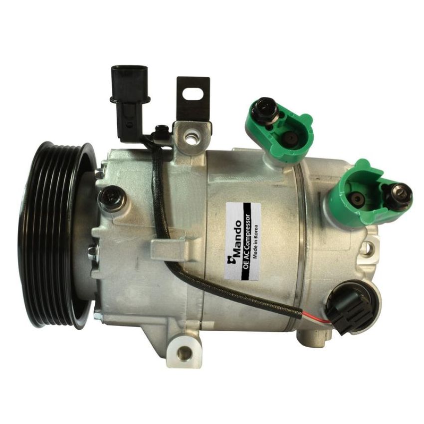 MANDO 10A1422 New OE AC Compressor w/ Clutch & Pre-filled Oil, Direct Replacement