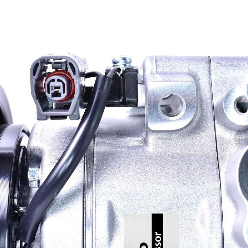 MANDO 10A1438 New OE AC Compressor w/ Clutch & Pre-filled Oil, Direct Replacement