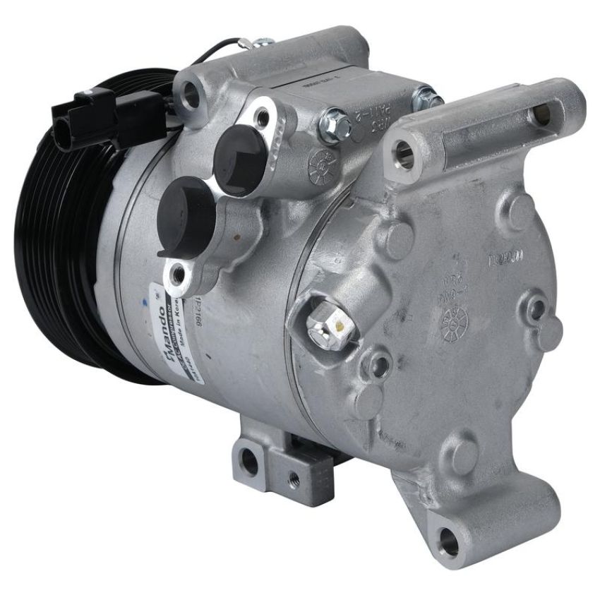 MANDO 10A1440 New OE AC Compressor w/ Clutch & Pre-filled Oil, Direct Replacement