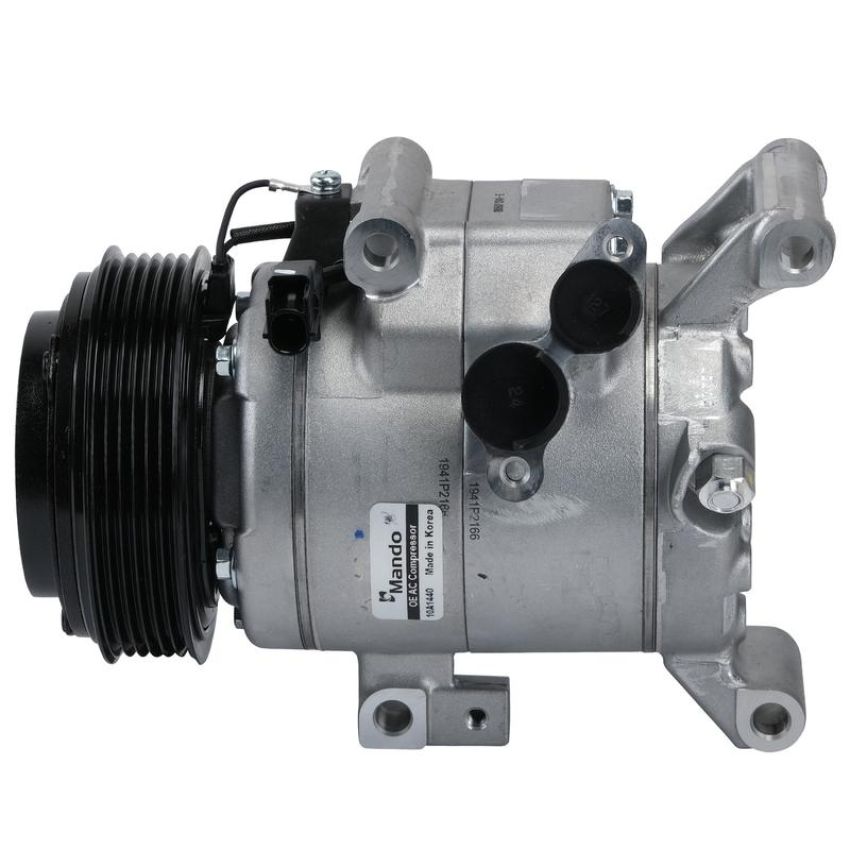 MANDO 10A1440 New OE AC Compressor w/ Clutch & Pre-filled Oil, Direct Replacement