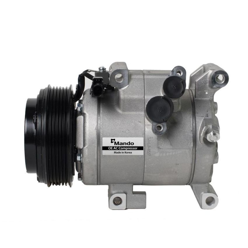 MANDO 10A1441 New OE AC Compressor w/ Clutch & Pre-filled Oil, Direct Replacement