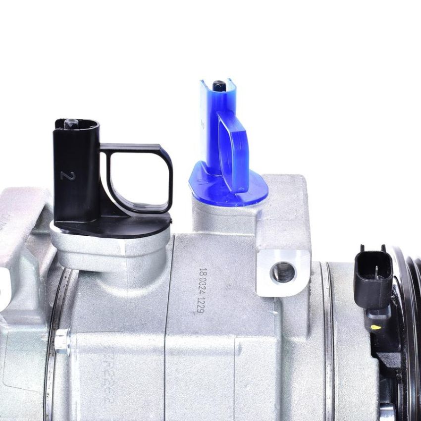 MANDO 10A1442 New OE AC Compressor w/ Clutch & Pre-filled Oil, Direct Replacement