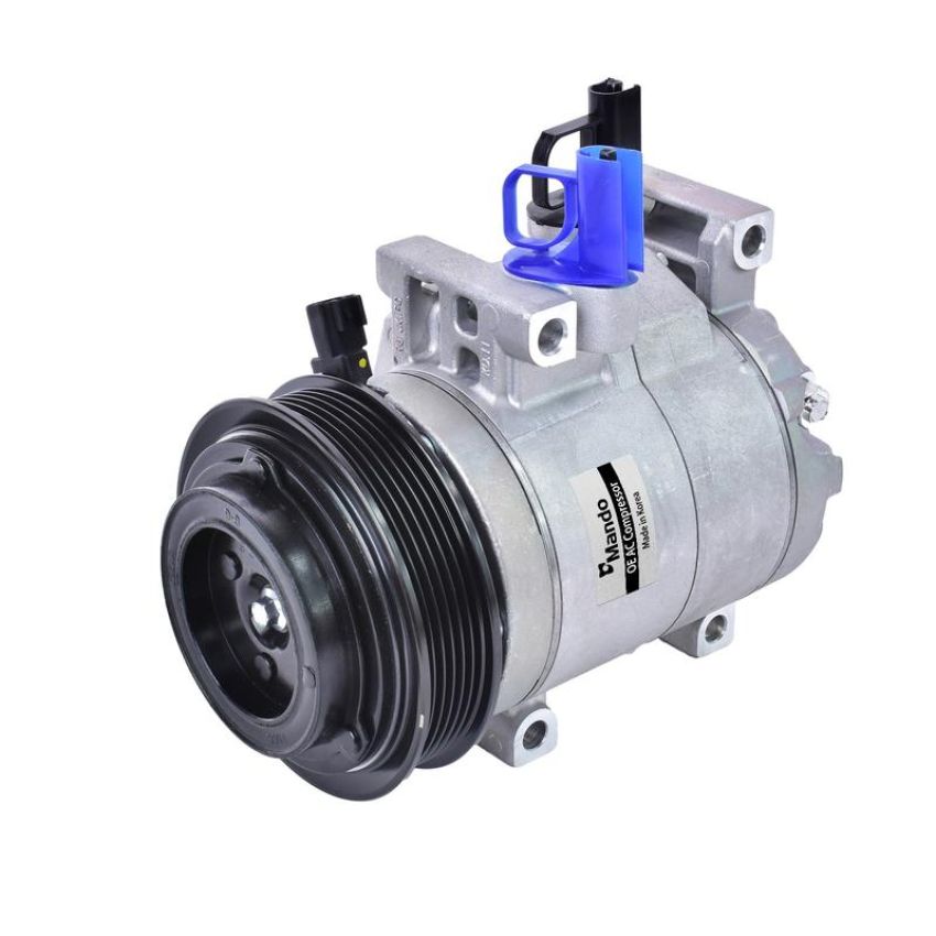 MANDO 10A1442 New OE AC Compressor w/ Clutch & Pre-filled Oil, Direct Replacement