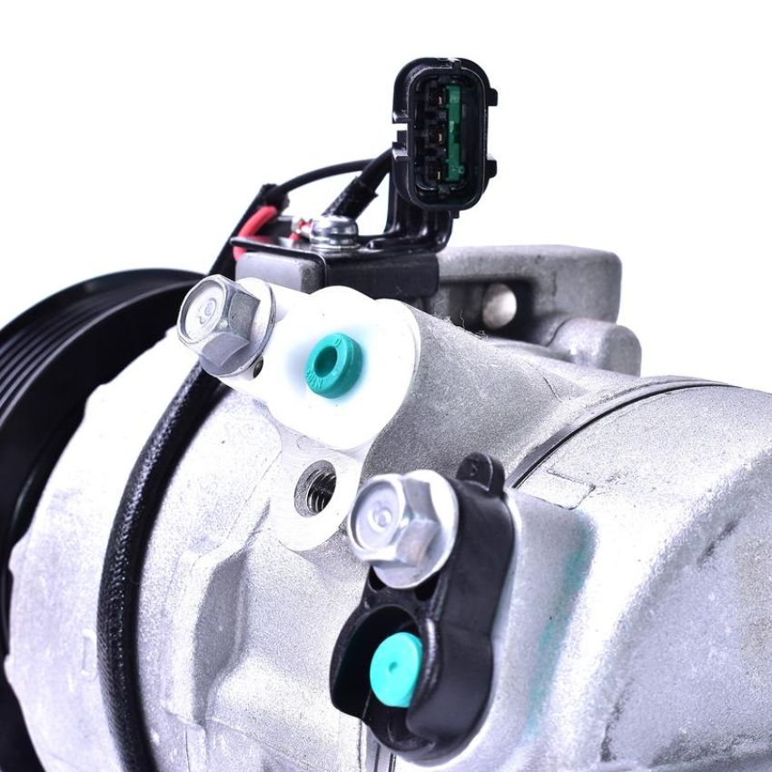 MANDO 10A1453 New OE AC Compressor w/ Clutch & Pre-filled Oil, Direct Replacement