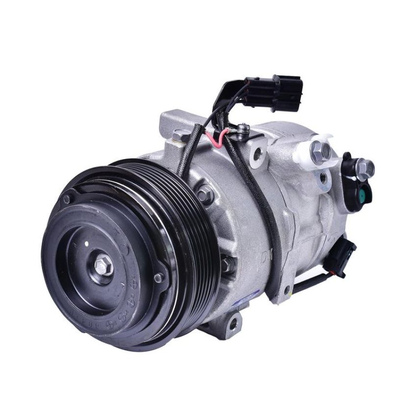 MANDO 10A1453 New OE AC Compressor w/ Clutch & Pre-filled Oil, Direct Replacement