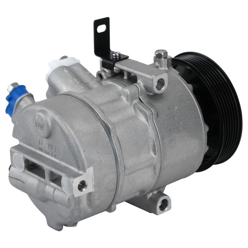 MANDO 10A1502 New OE AC Compressor w/ Clutch & Pre-filled Oil, Direct Replacement