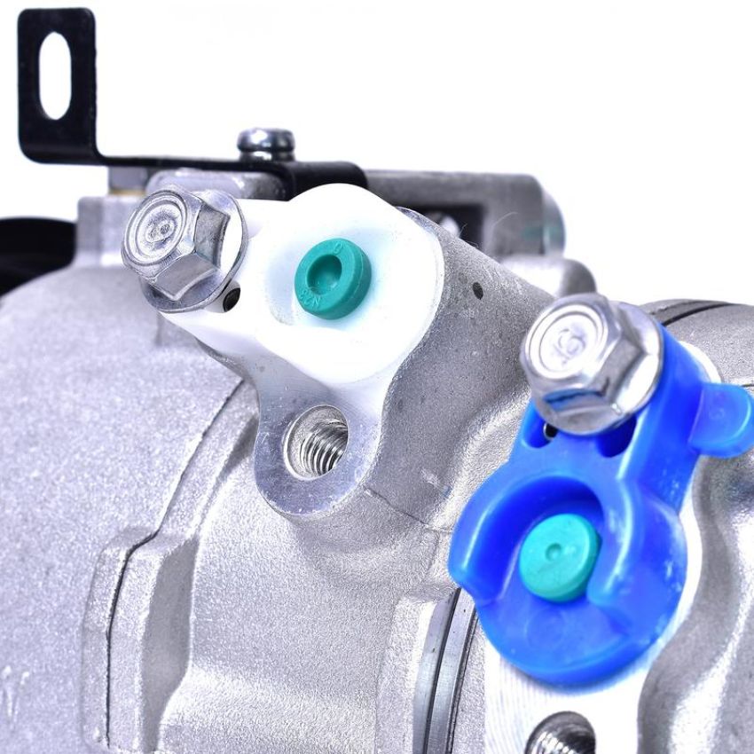 MANDO 10A1503 New OE AC Compressor w/ Clutch & Pre-filled Oil, Direct Replacement
