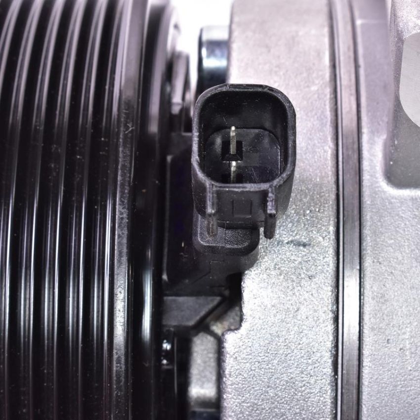 MANDO 10A1521 New OE AC Compressor w/ Clutch & Pre-filled Oil, Direct Replacement