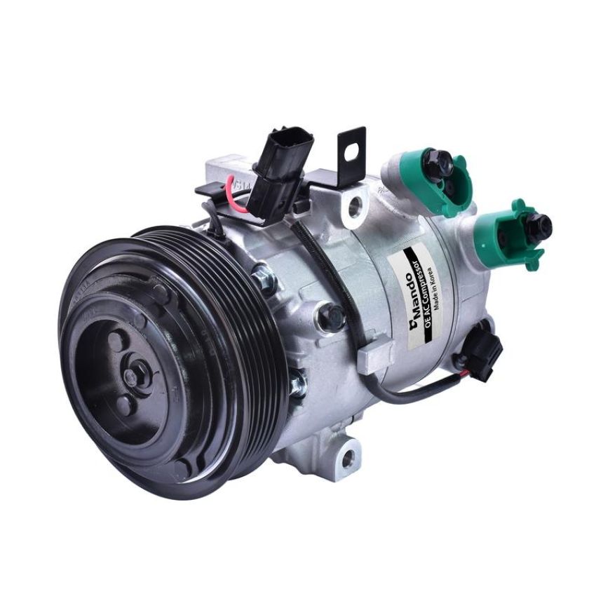 MANDO 10A1536 New OE AC Compressor w/ Clutch & Pre-filled Oil, Direct Replacement