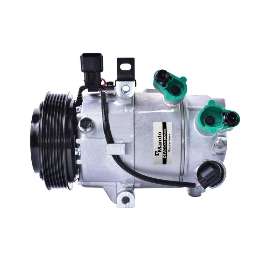 MANDO 10A1536 New OE AC Compressor w/ Clutch & Pre-filled Oil, Direct Replacement