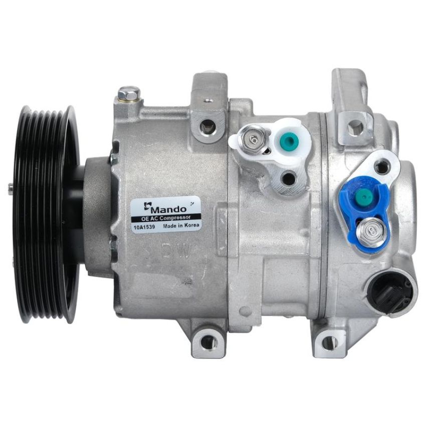 MANDO 10A1539 New OE AC Compressor w/ Clutch & Pre-filled Oil, Direct Replacement