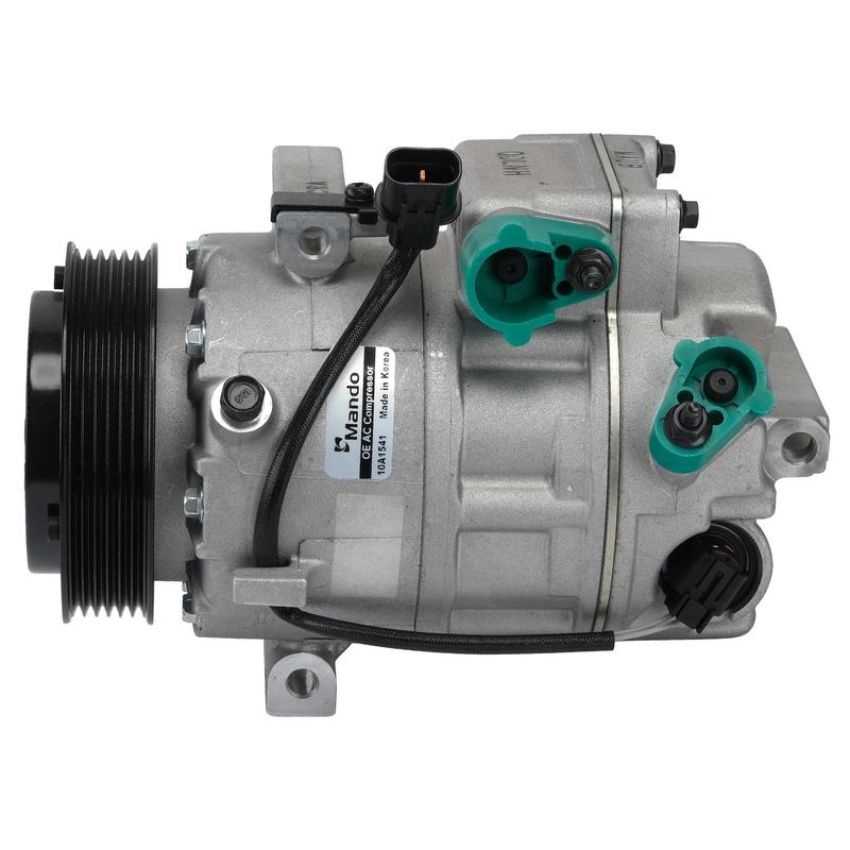 MANDO 10A1541 New OE AC Compressor w/ Clutch & Pre-filled Oil, Direct Replacement