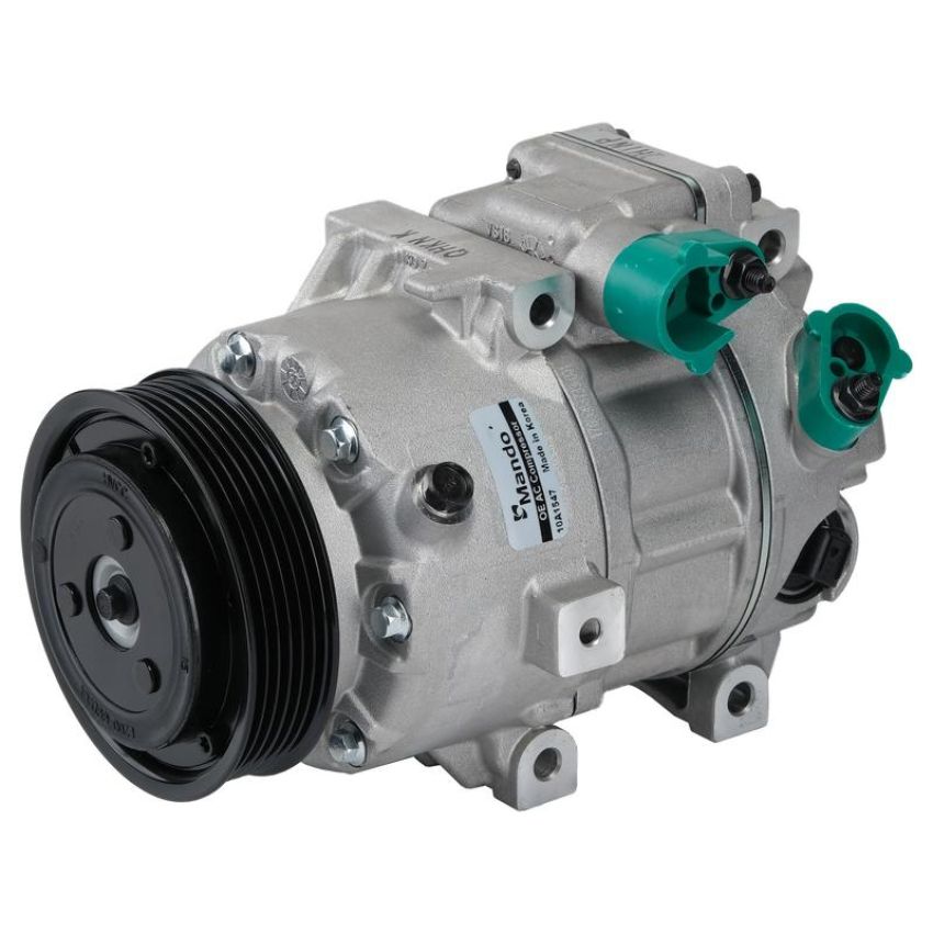 MANDO 10A1547 New OE AC Compressor w/ Clutch & Pre-filled Oil, Direct Replacement
