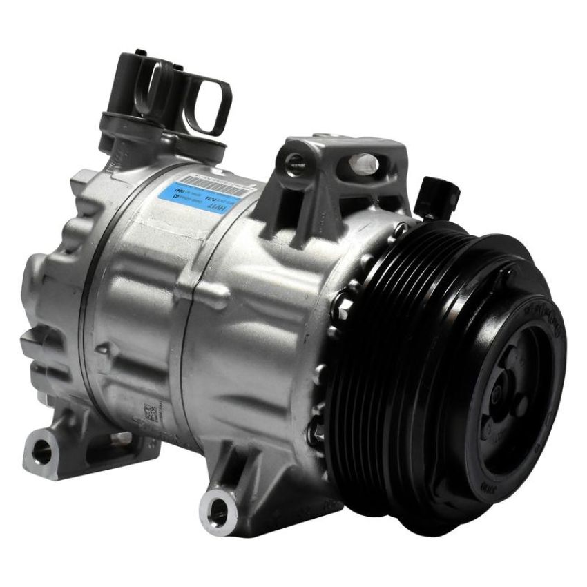 MANDO 10A1555 New OE AC Compressor w/ Clutch & Pre-filled Oil, Direct Replacement