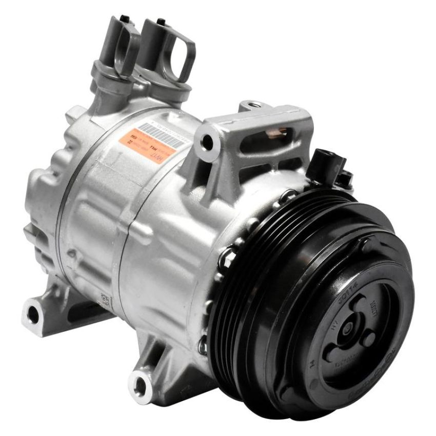 MANDO 10A1556 New OE AC Compressor w/ Clutch & Pre-filled Oil, Direct Replacement