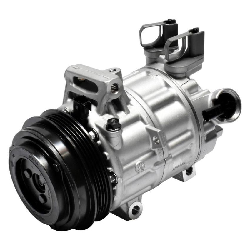 MANDO 10A1556 New OE AC Compressor w/ Clutch & Pre-filled Oil, Direct Replacement