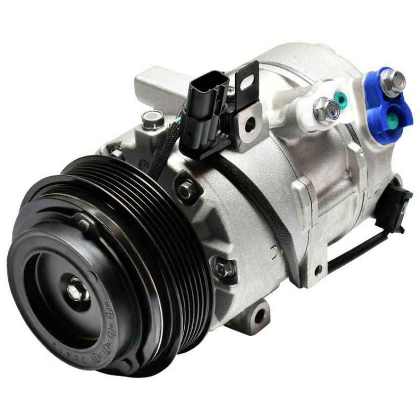 MANDO 10A1562 New OE AC Compressor w/ Clutch & Pre-filled Oil, Direct Replacement