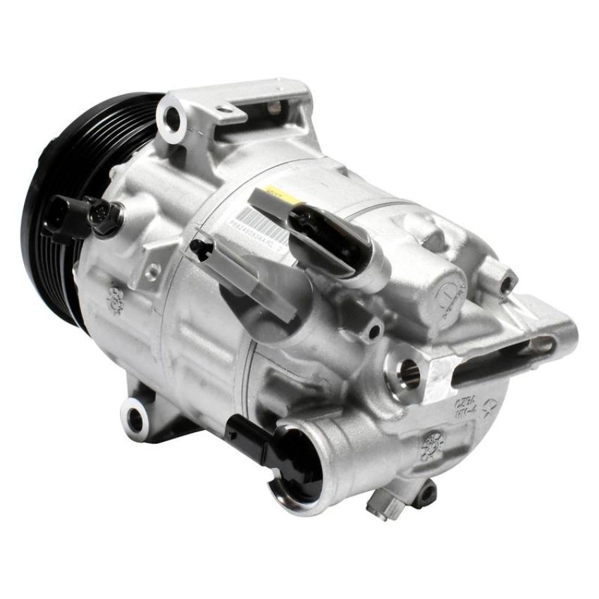 MANDO 10A1569 New OE AC Compressor w/ Clutch & Pre-filled Oil, Direct Replacement