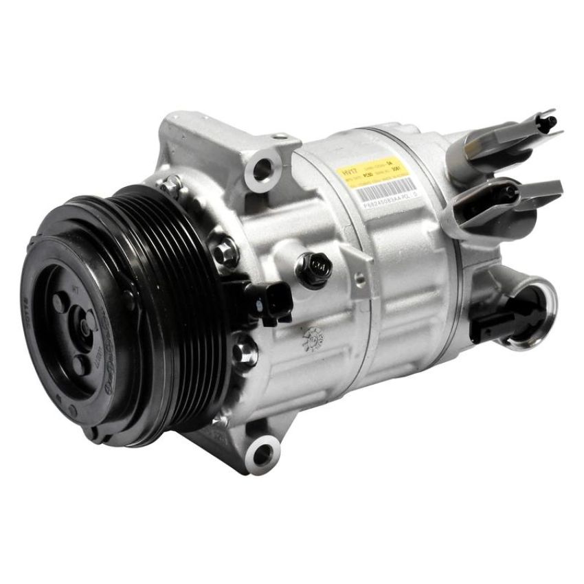 MANDO 10A1569 New OE AC Compressor w/ Clutch & Pre-filled Oil, Direct Replacement