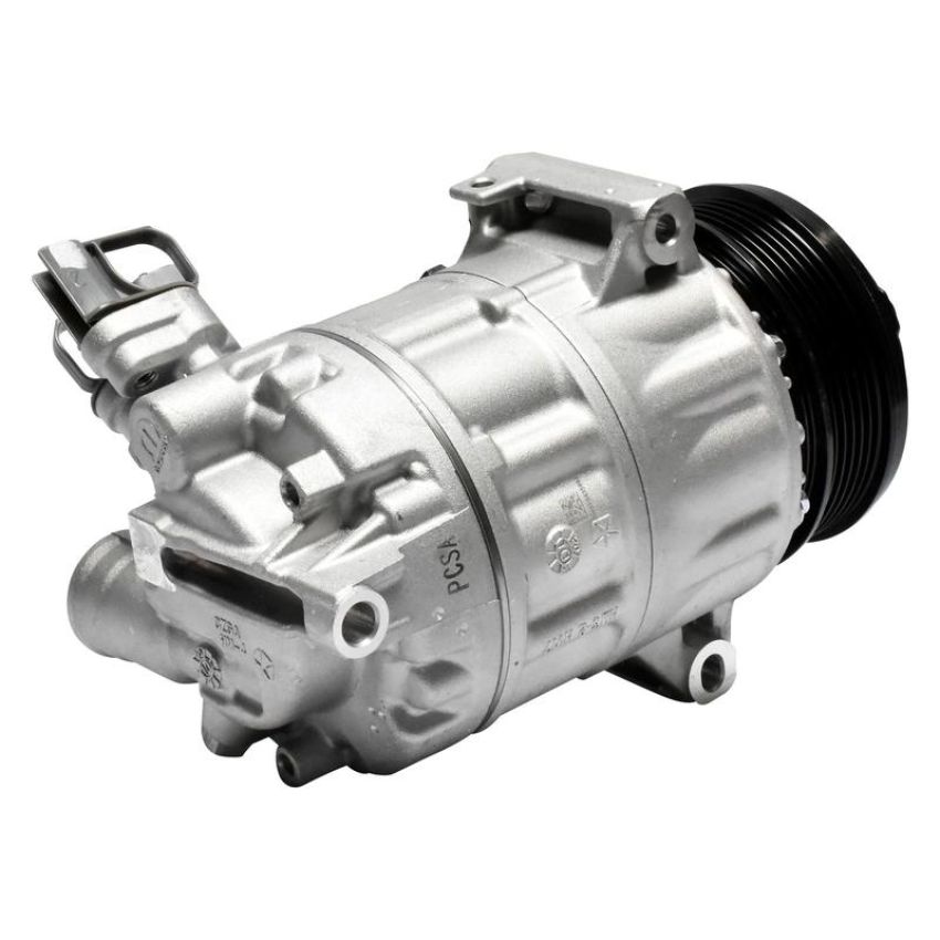 MANDO 10A1569 New OE AC Compressor w/ Clutch & Pre-filled Oil, Direct Replacement