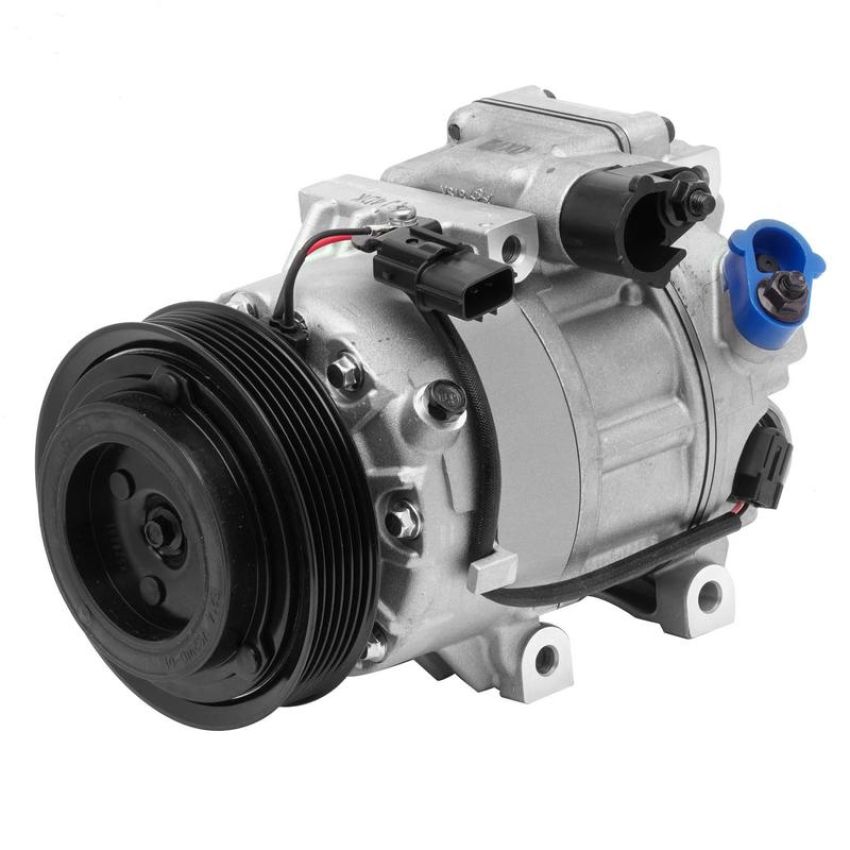 MANDO 10A1574 New OE AC Compressor w/ Clutch & Pre-filled Oil, Direct Replacement