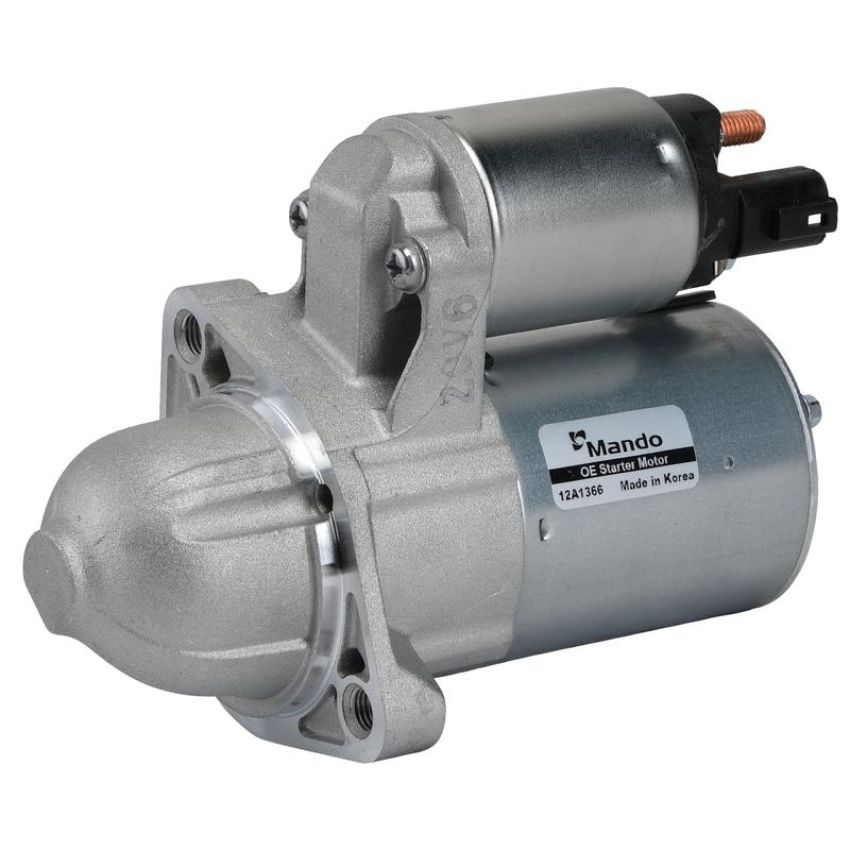MANDO 12A1366 New OE Starter Motor, Direct Replacement