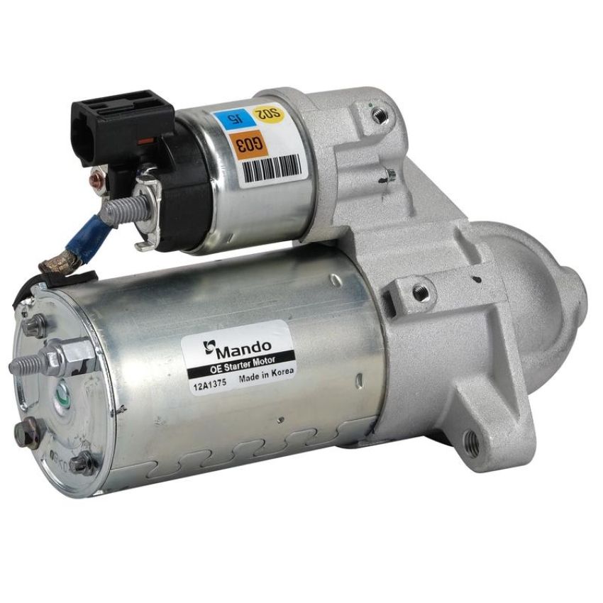 MANDO 12A1375 New OE Starter Motor, Direct Replacement